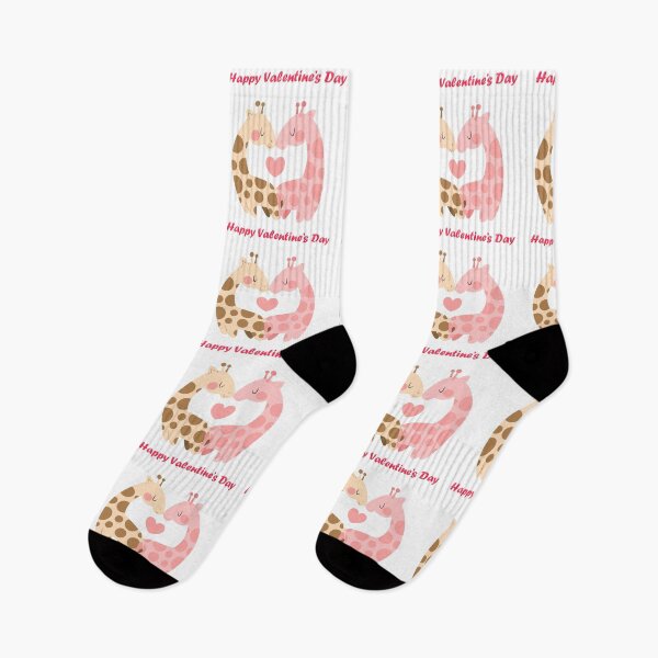 Item preview, Giraffe Happy Valentine's Day Animal  designed and sold by Haxino.
