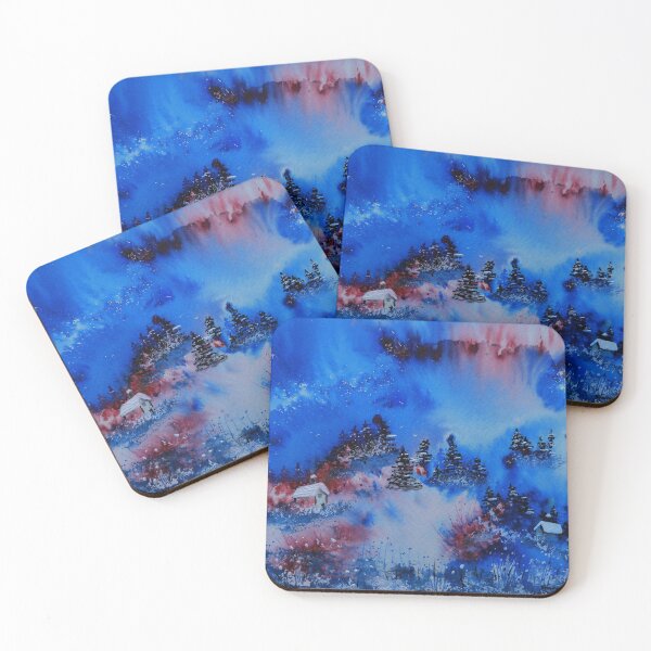 Item preview, Cottages in the Snow designed and sold by FrancesArt.
