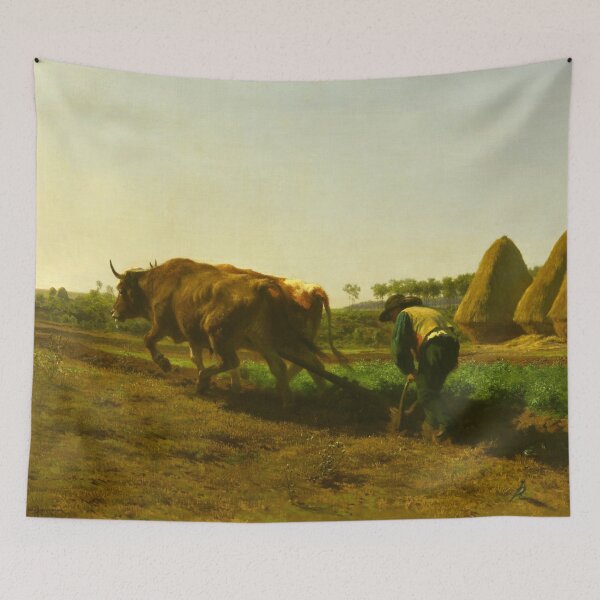 Item preview, Ploughing Scene designed and sold by TribesPrints.
