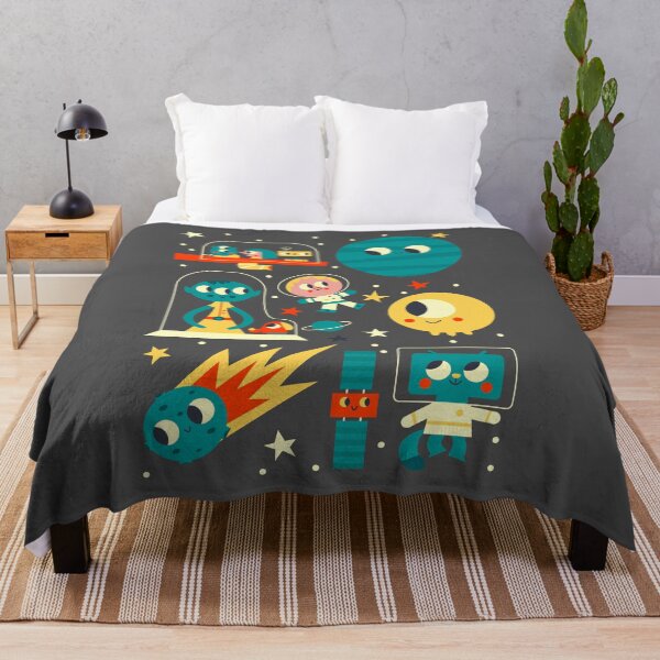 Item preview, Happy Times in Space - Cute Sci-Fi Characters designed and sold by Amir Abou-Roumié.