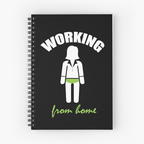 Item preview,   female working from home  designed and sold by close-up.biz.