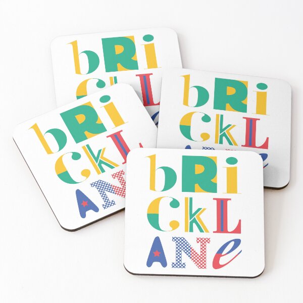 Item preview, Brick Lane typography designed and sold by stu-dio-art.