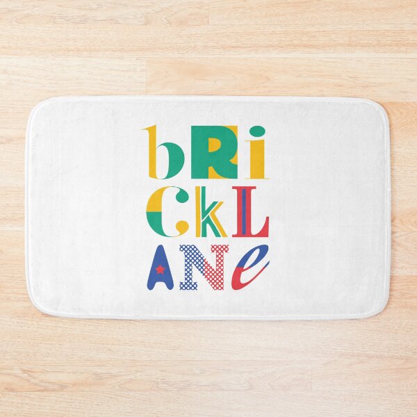 Item preview, Brick Lane typography designed and sold by stu-dio-art.