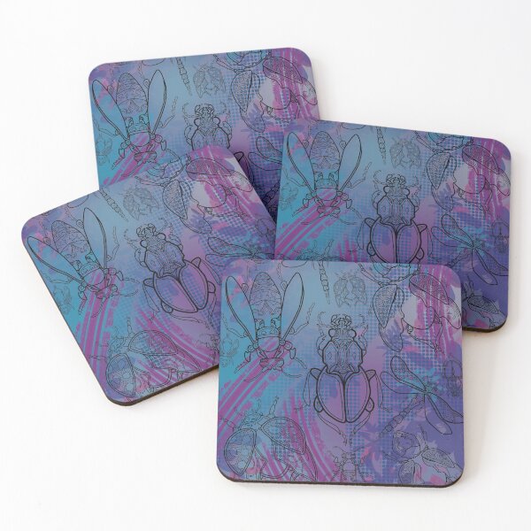 Item preview, Purple Creepy Crawlers designed and sold by Dori Sparrow.