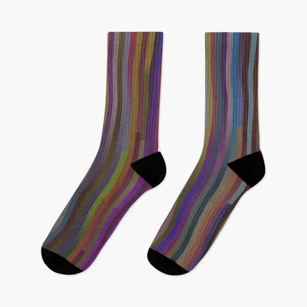 Item preview, Rayas multicolores de colores apagados y descoloridos aleatorios designed and sold by DistantOverture.