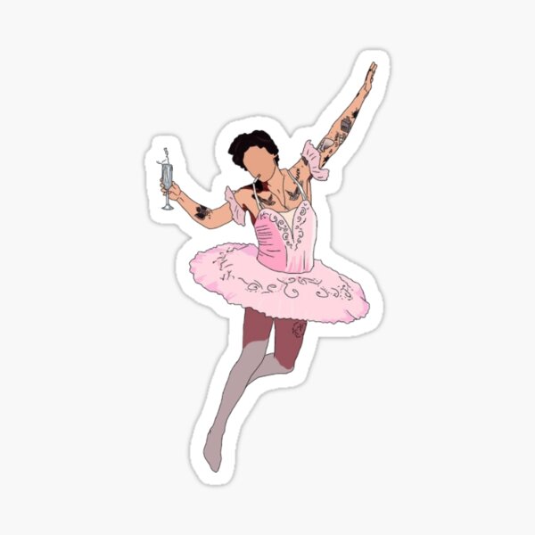 bailarina de harry styles Pegatina