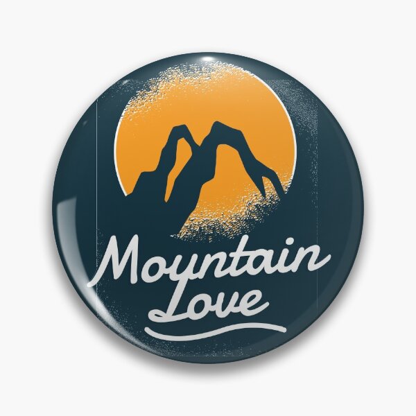 Item preview, Mountain love vintage hiking designed and sold by Piztees.