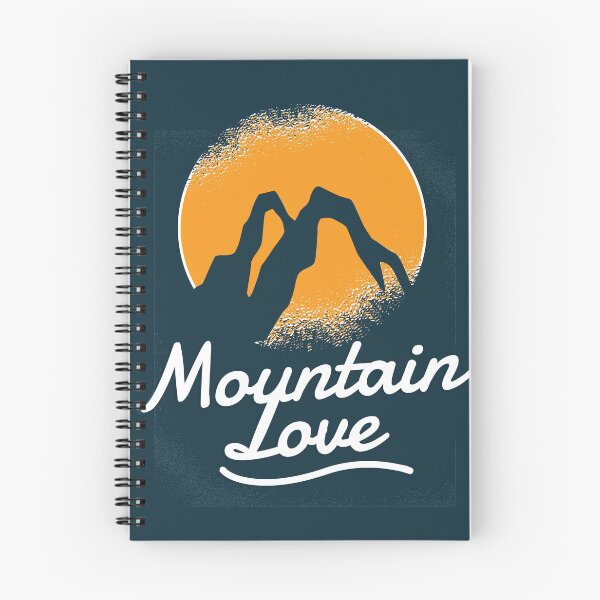 Item preview, Mountain love vintage hiking designed and sold by Piztees.