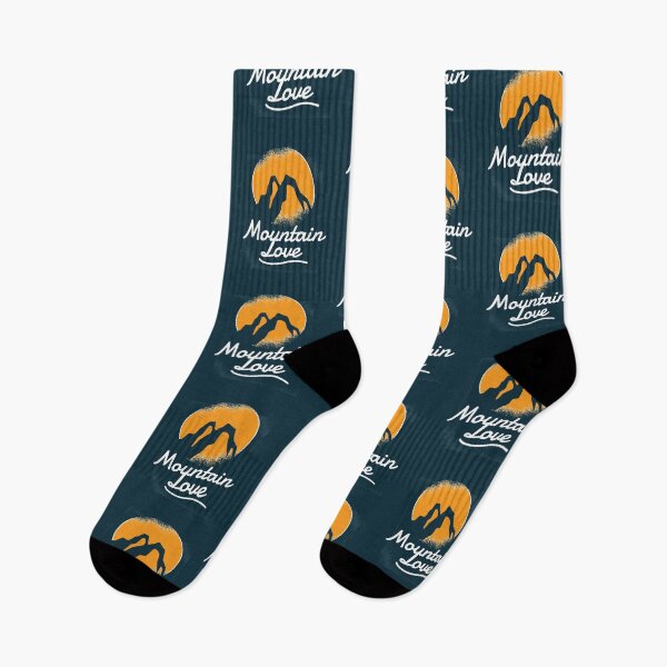 Item preview, Mountain love vintage hiking designed and sold by Piztees.
