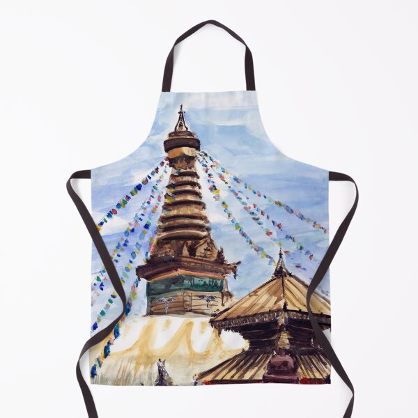 Artikelvorschau, Swayambhunath Stupa Kathmandu Nepal entworfen und verkauft von TheJoeyStudio.