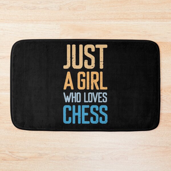 Item preview, Just A Girl Who Loves Chess designed and sold by FriendsList.