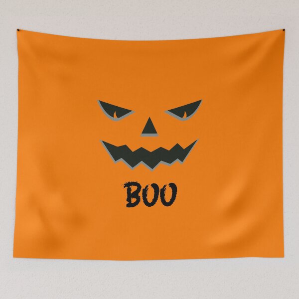 Item preview, Halloween orange pumpkin scary designed and sold by bubble-bulb.