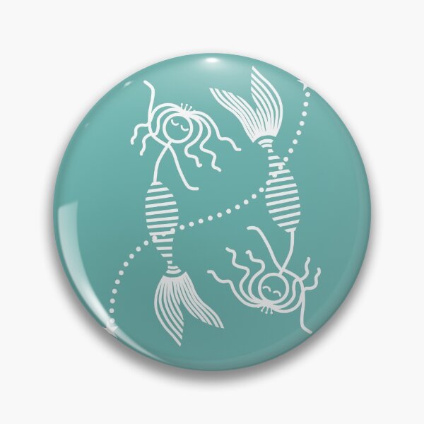 Item preview, Stickman / Mermaid, Pisces designed and sold by LotusCreations.
