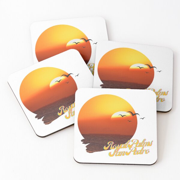 Item preview, Sunset Royal Palms Beach San Pedro California designed and sold by concettaellis.