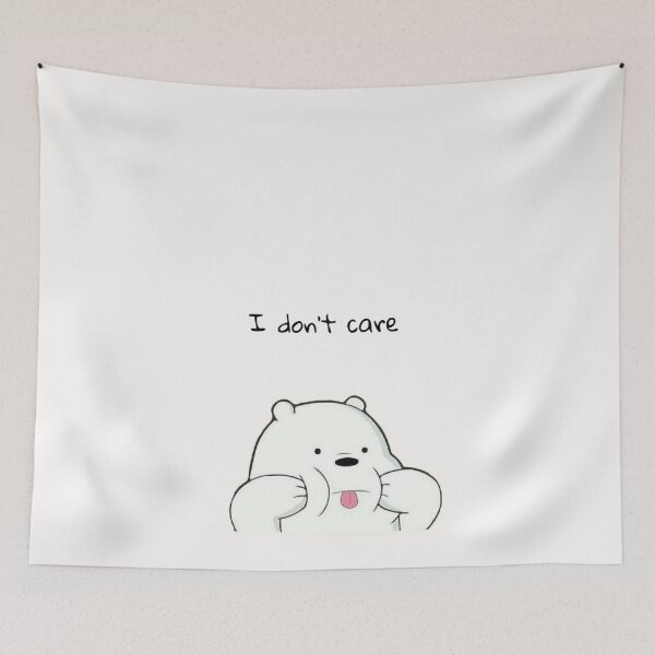Item preview, i don't care bear Unisex T-Shirt designed and sold by DARKRD.