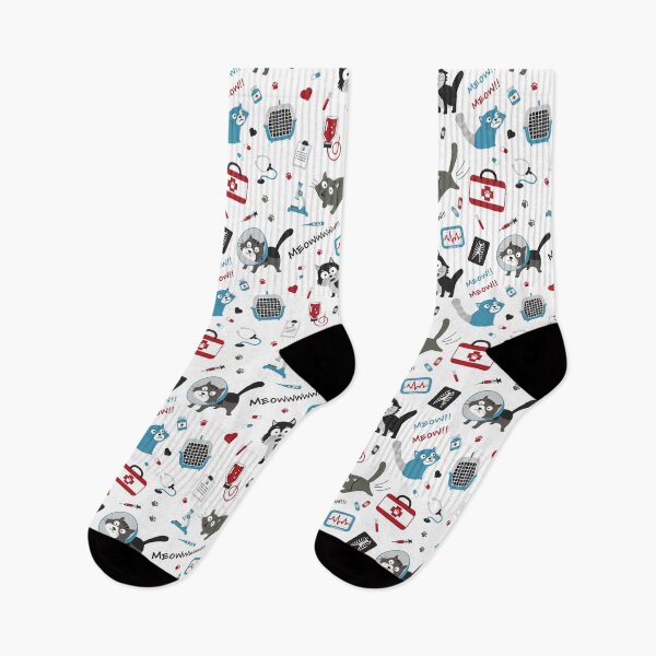 Item preview, Scared Kitty Cat at the Doctor designed and sold by VintageStyle.