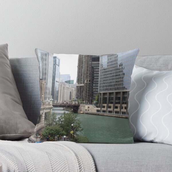 Item preview, Chicago River View Photo designed and sold by kalynmj.