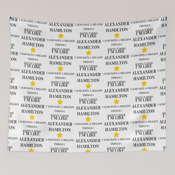 Item preview, Hamilton designed and sold by Gleeksily36.