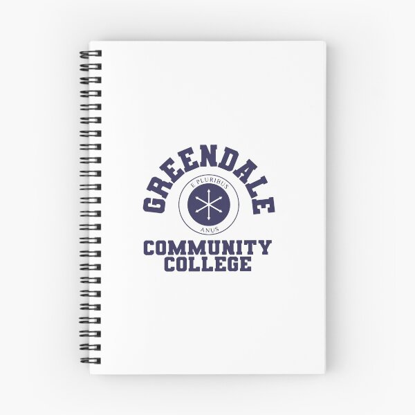Aperçu de l'œuvre Collage bleu de la communauté de Greendale créée et vendue par jennlang.