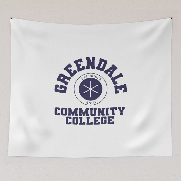 Item preview, greendale community collage blue designed and sold by jennlang.