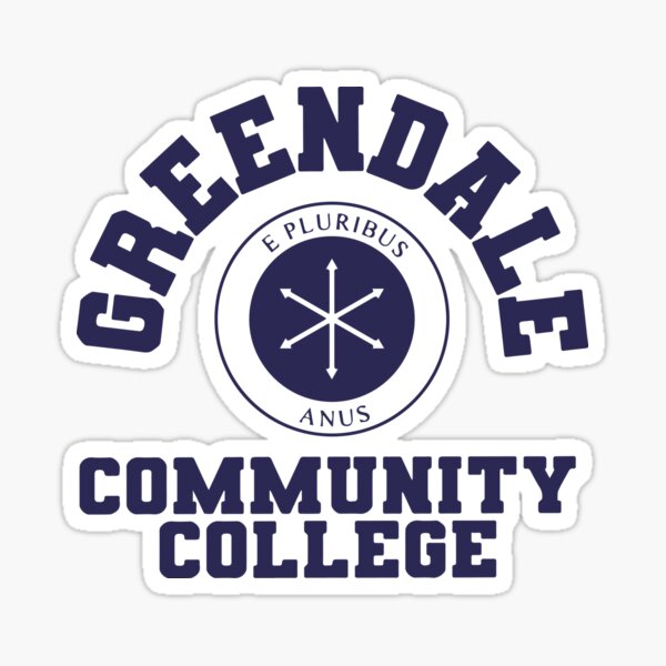 Item preview, greendale community collage blue designed and sold by jennlang.