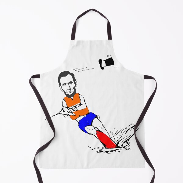 Item preview, Abe on Water Skis designed and sold by germsarty.