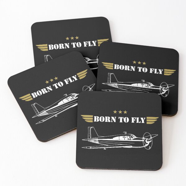 Item preview, BORN TO FLY - single airplane designed and sold by pannolinno.