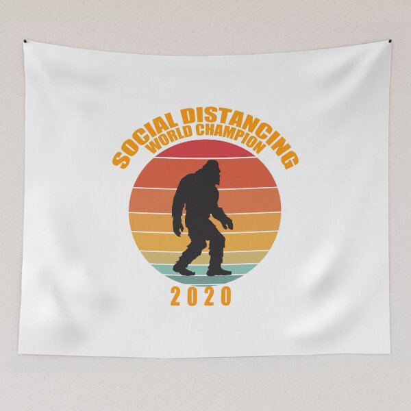 Item preview, Social Distancing World Champion 2020 designed and sold by kayodeDesign.