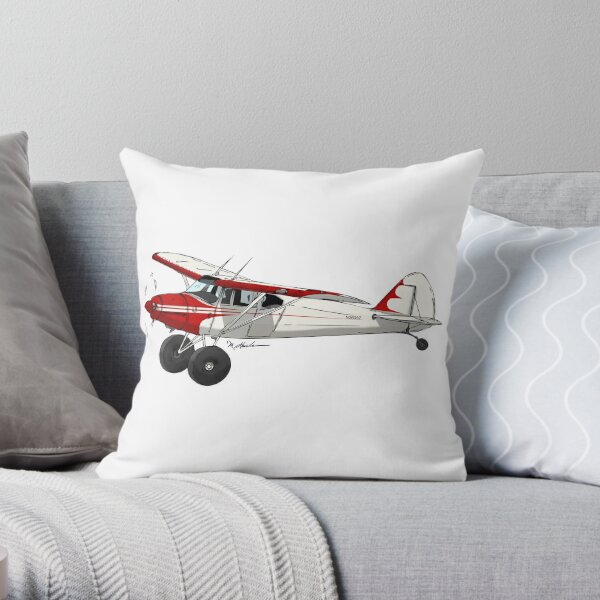 Electric Plane - Throw Pillow