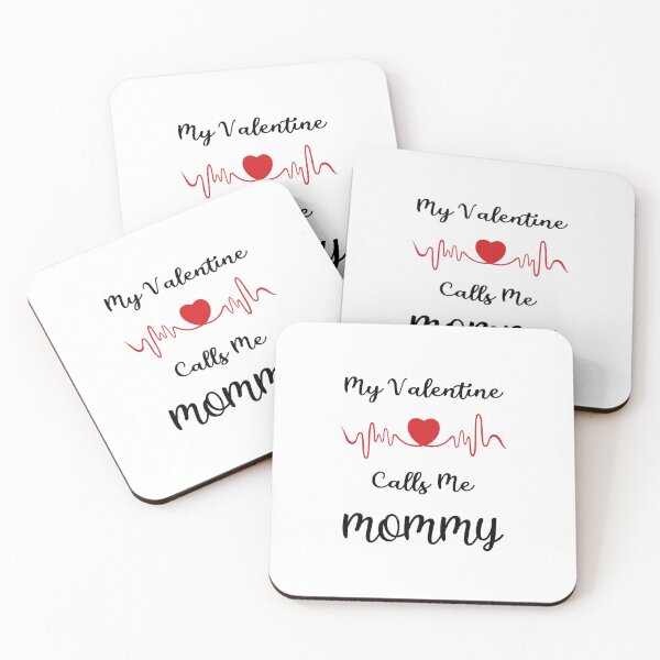 Item preview, My Valentine calls me mommy mom mother Great Family designed and sold by BELASKRI STORE.