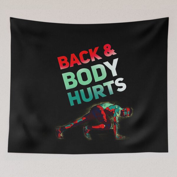 Item preview, Back & Body Hurts designed and sold by mwebba2005.