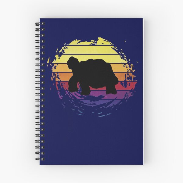 Item preview, Tortoise animal on retrostyle retro background designed and sold by ChatterFox.