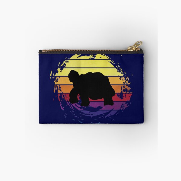 Item preview, Tortoise animal on retrostyle retro background designed and sold by ChatterFox.
