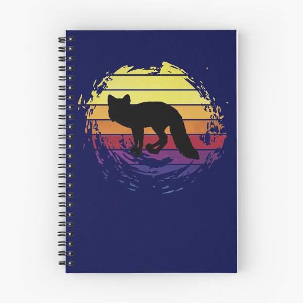 Item preview, Fox animal on retrostyle retro background designed and sold by ChatterFox.