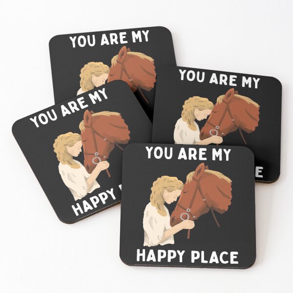 Item preview, You Are My Happy Place Horse Lover Girl designed and sold by OnepixArt.