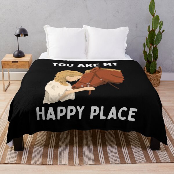 Item preview, You Are My Happy Place Horse Lover Girl designed and sold by OnepixArt.