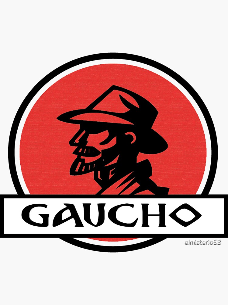 Gaucho Sticker for Sale by elmisterio93