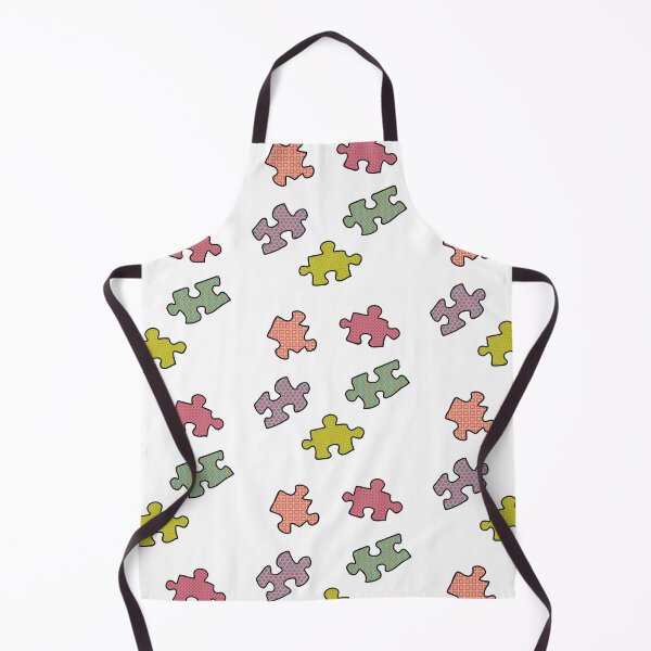 Item preview, Colorful Patterned Jigsaw Puzzle Pieces designed and sold by SarahJisri.