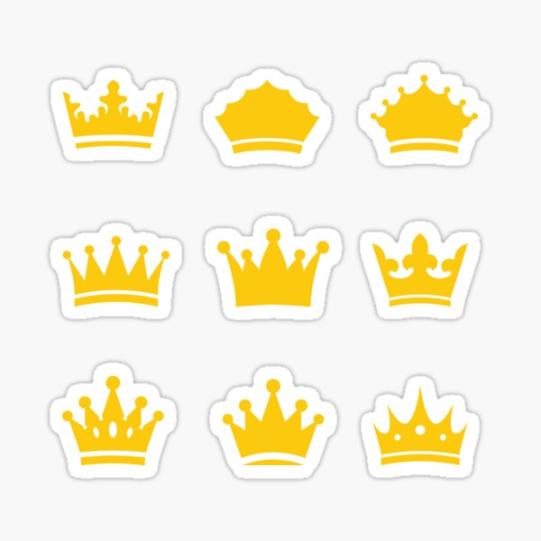 Homecoming King And Queen Vector, Sticker Clipart Cartoon Characters King  And Queen, Sticker, Clipart PNG and Vector with Transparent Background for  Free Download