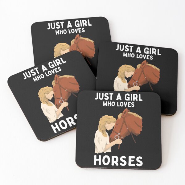 Item preview, Just A Girl Who Loves Horses designed and sold by OnepixArt.