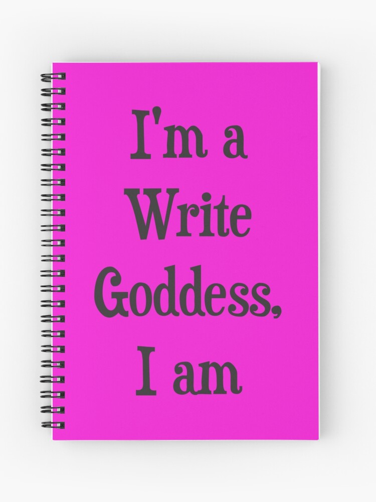 Thumbnail 1 of 3, Journal, You're a Write Goddess, you are! designed and sold by MamaTokus.