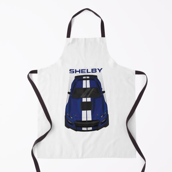 Item preview, Ford Mustang Shelby GT500 2020-2021 - Kona Blue - White Stripes designed and sold by V8social.