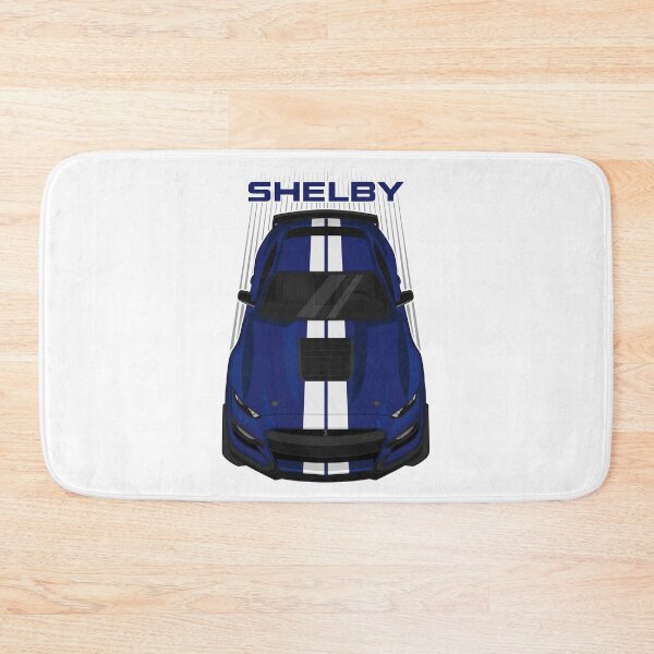 Item preview, Ford Mustang Shelby GT500 2020-2021 - Kona Blue - White Stripes designed and sold by V8social.