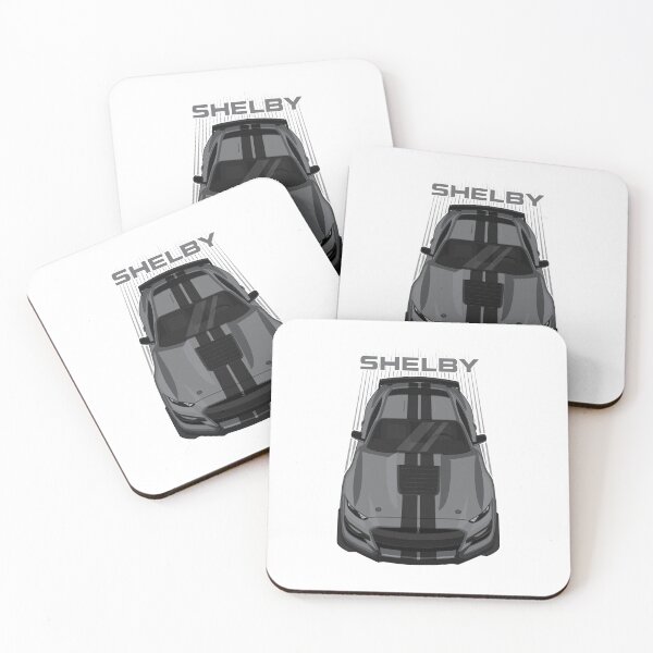 Item preview, Ford Mustang Shelby GT500 2020-2021 - Magnetic Grey - Black Stripes designed and sold by V8social.