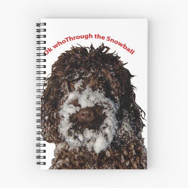Item preview, Dog covered in snow designed and sold by kerrphotos.