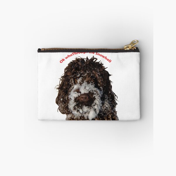 Item preview, Dog covered in snow designed and sold by kerrphotos.