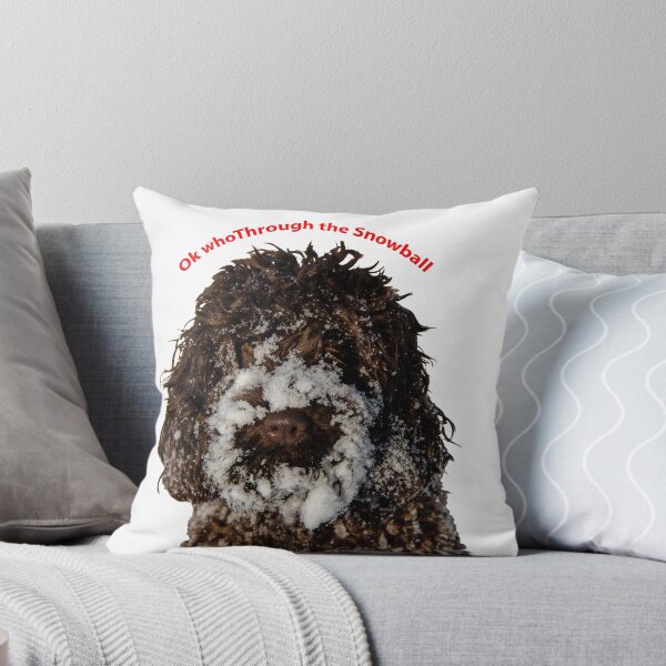 Item preview, Dog covered in snow designed and sold by kerrphotos.