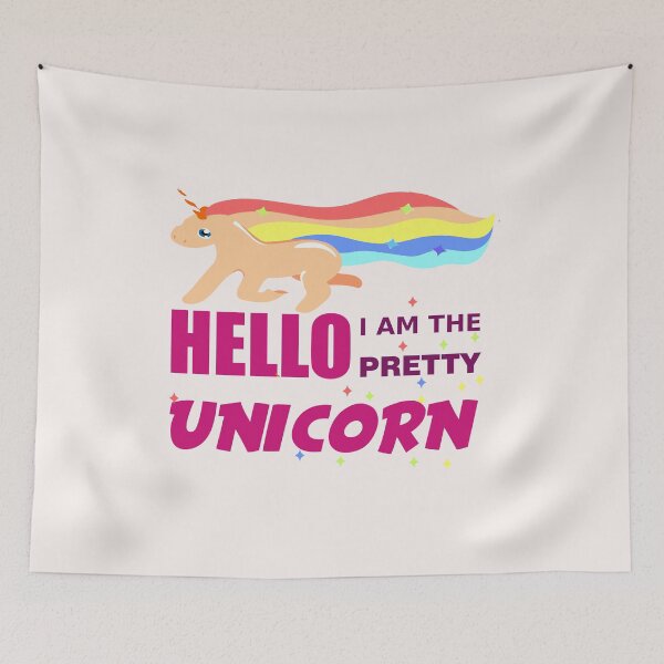 Item preview, Pretty unicorn designed and sold by Desibeau.