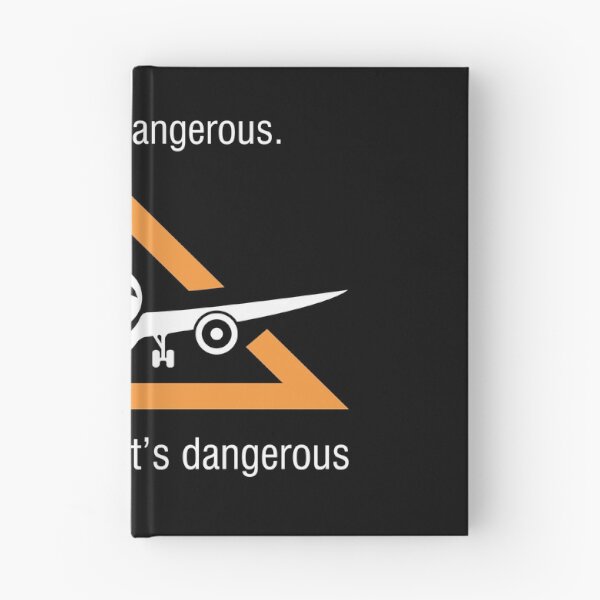 Item preview, FLYING IS NOT DANGEROUS - FLY SAFE designed and sold by pannolinno.