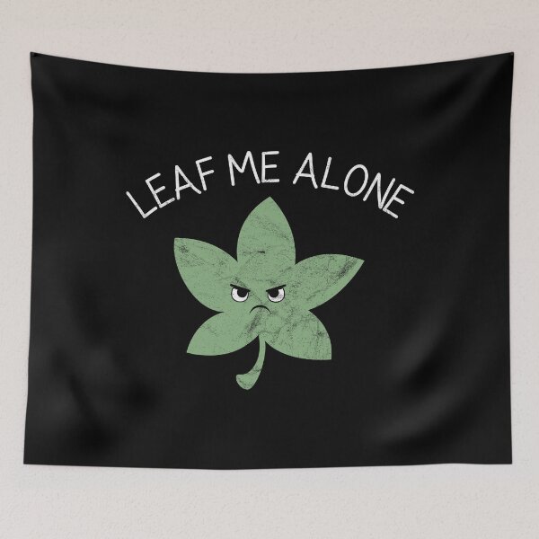 Item preview, Leaf wanted to be alone gift idea plant lover designed and sold by Svetiik.